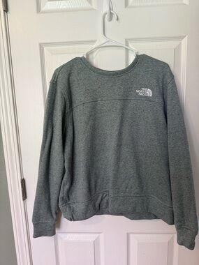 Jordan Women's Gray/green Crewneck Sweatshirt